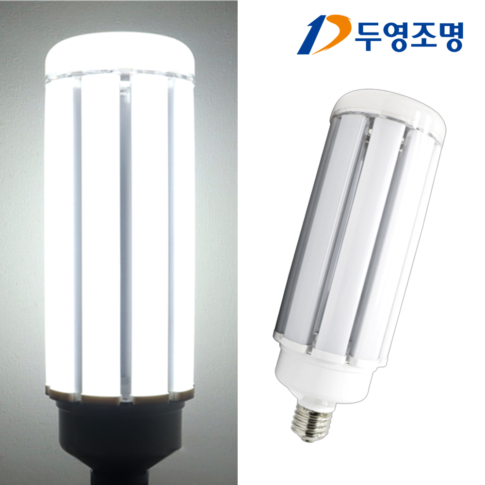 두영 LED 스틱램프 150W 불투명타입 e39소켓 고와트전구 삼파장대체가능 흰색빛 42,000원