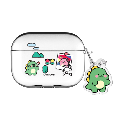 리틀티노 패치 에어팟프로 / 에어팟프로2 클리어 케이스 +아크릴키링 세트 7,950원