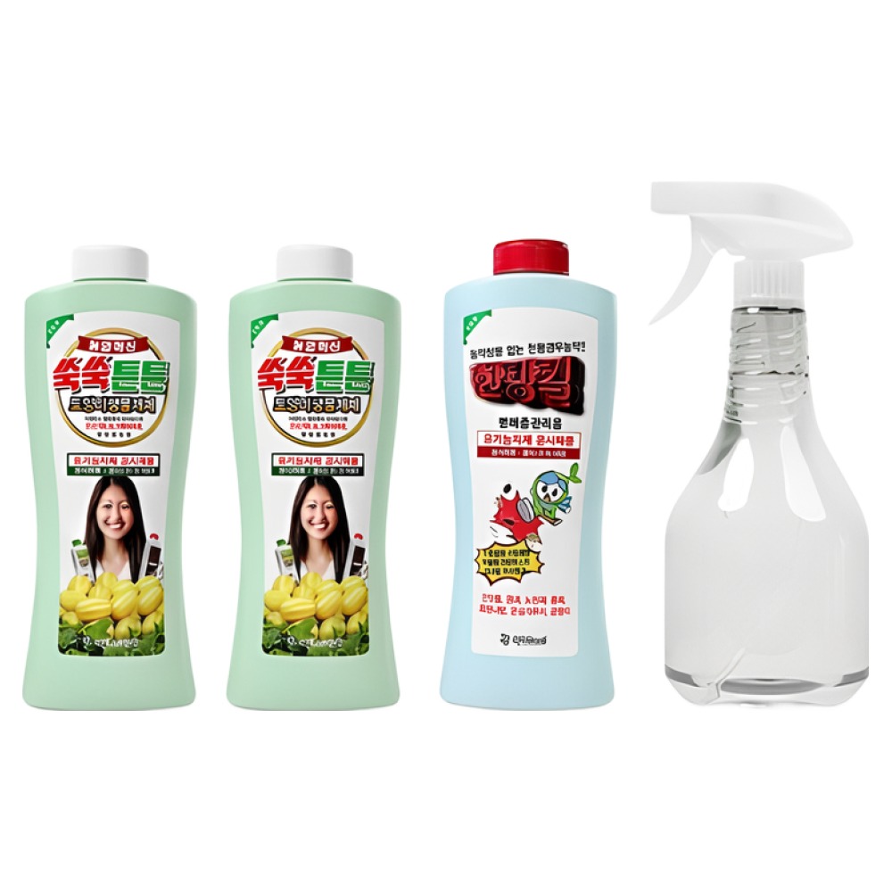 [Green] 정품 쑥쑥튼튼 4종 6종 식물영양제 친환경 액체비료 텃밭비료, 2개, 470ml 29,900원