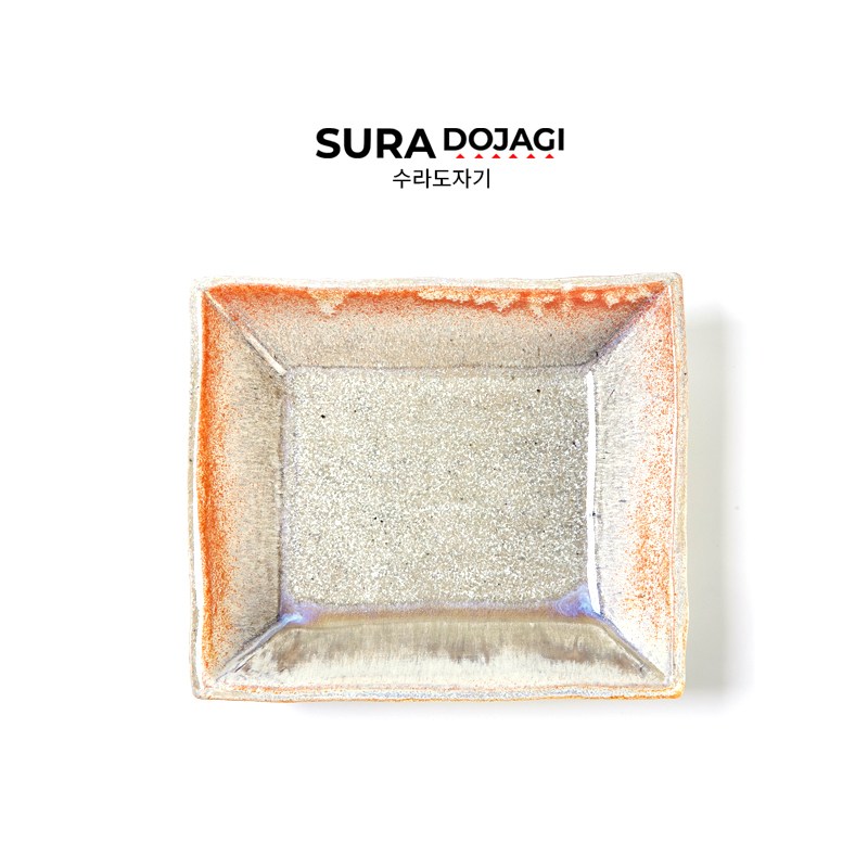 국산 수라도자기 피오레 핸드메이드 사각 도자기접시 다이닝플레이트 사이드접시, 1개, 수라도자기_피오레 27,400원