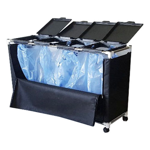 이강테크 앞트임 뚜껑식 4칸 분리수거함 1단 34,050원