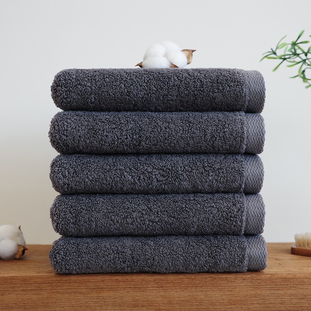 송월타월 메르디앙 40수 170g 호텔수건, 차콜그레이, 5개 25,500원