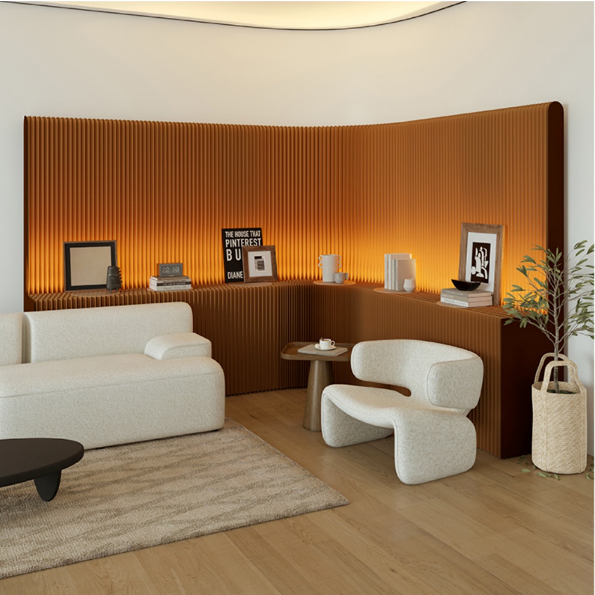 Rollingwall 종이 파티션 두가지 두께 수납 공간분리 인테리어 가벽 접이식 종이벽 563,000원