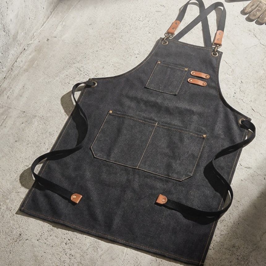 스타일리쉬 캔버스 작업용 앞치마 4,990원