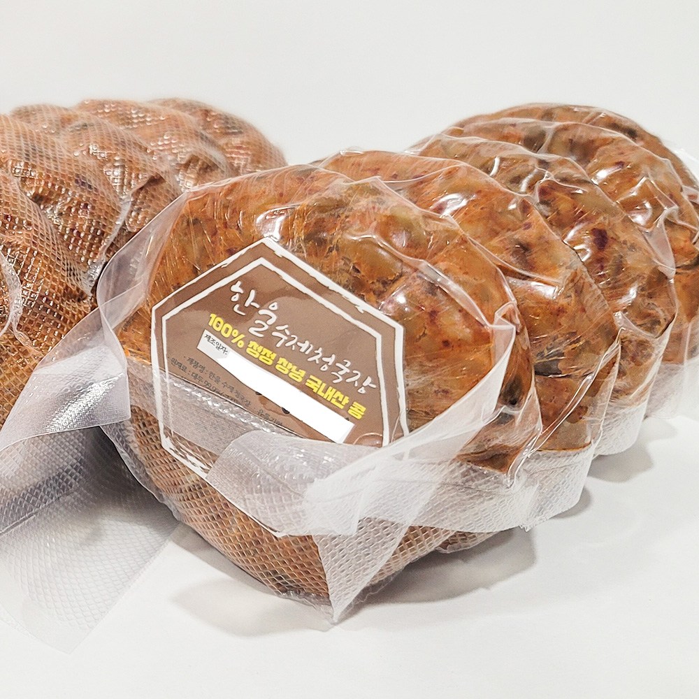 창녕 할매 수제 청국장, 100% 국내산 창녕 콩 사용 1kg, 200g, 5개 21,000원