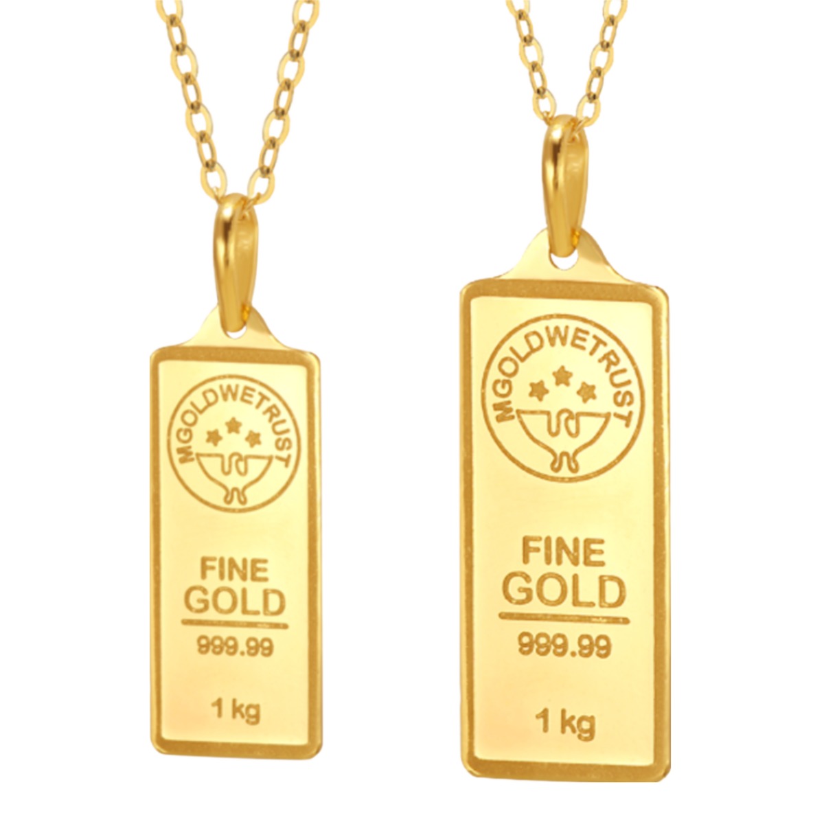 골드앤 순금 24K 스타골드바 목걸이 소(7.5g)/대(11.25g) 3,586,000원