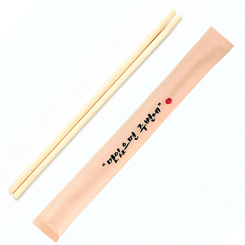 팩스타 일회용 대나무 젓가락 맛있으면 크라프트, 1개, 100개 4,900원