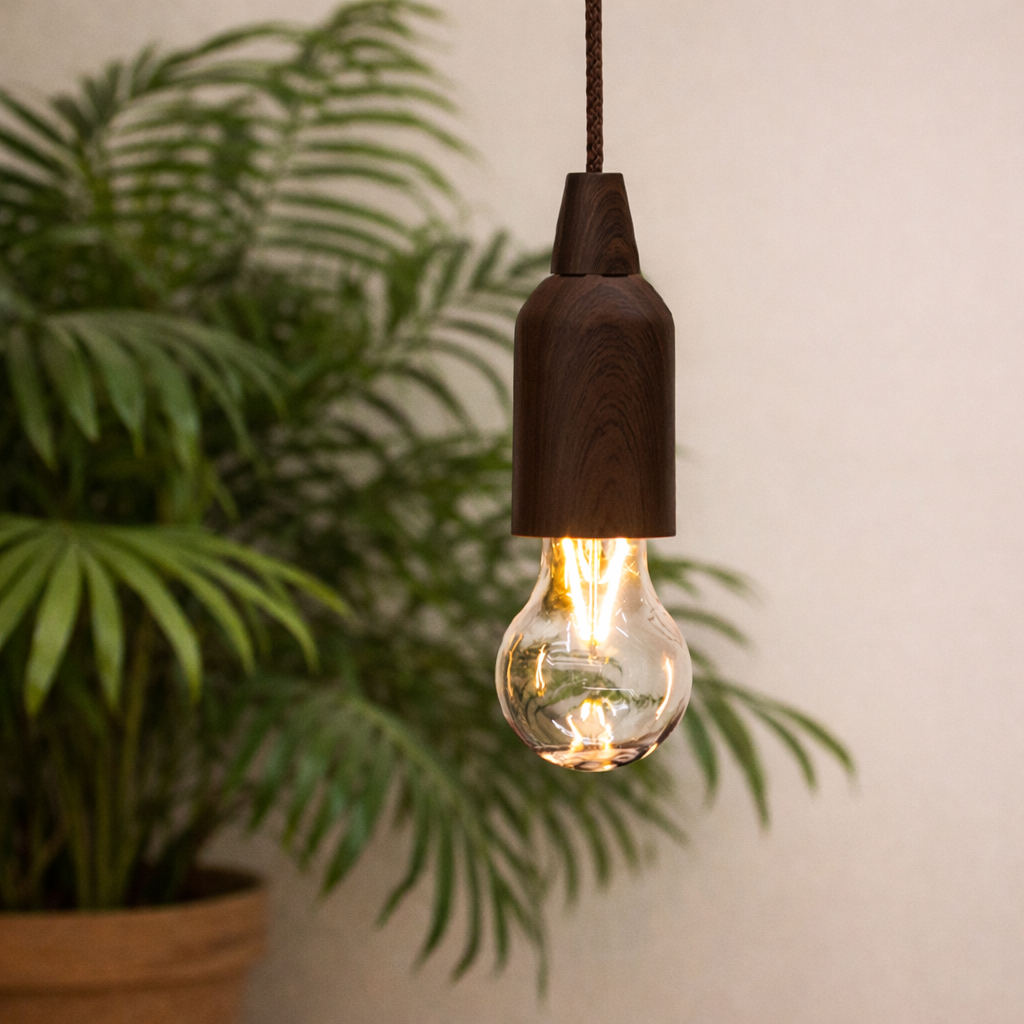 루아즈 감성 LED 침실 조명 당기는 전구 무드등 LUAZ-LA58, 브라운 7,000원