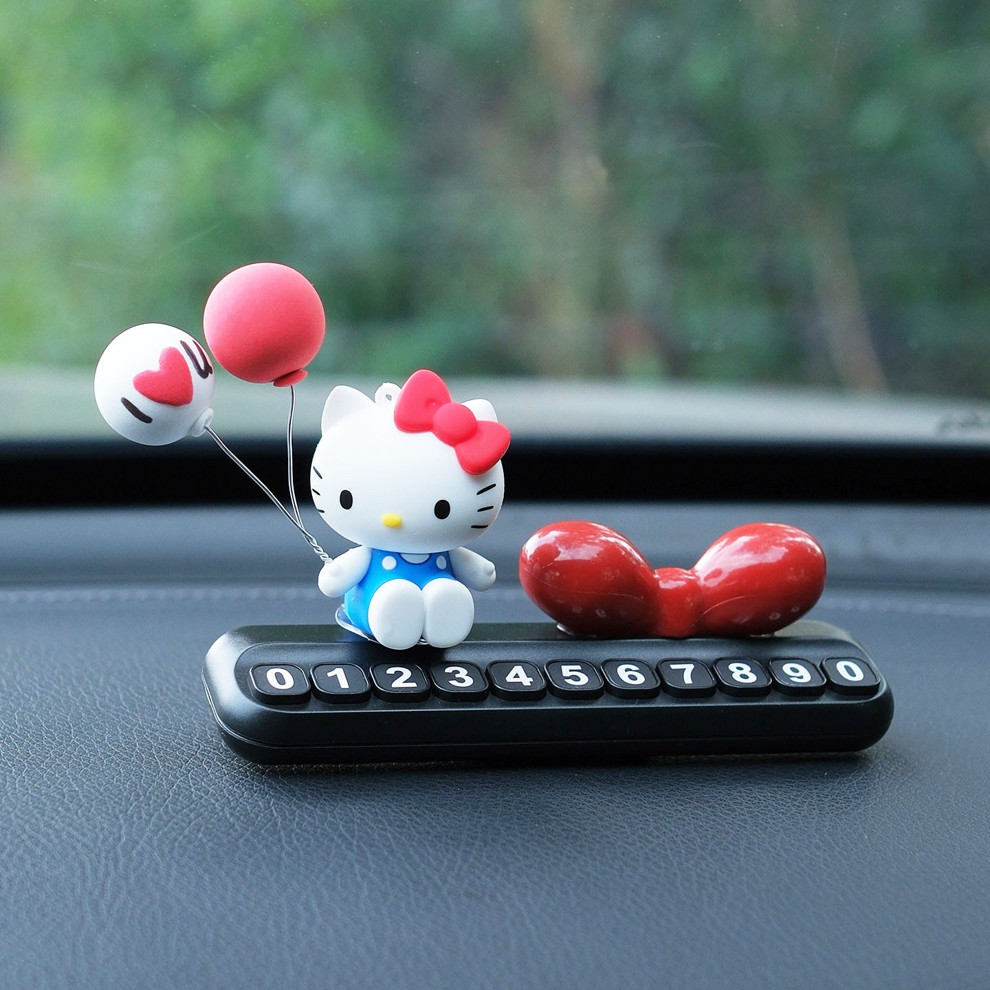 산리오 헬로키티 캐릭터 자동차 임시 주차번호판 주차알림판 정품 15,900원