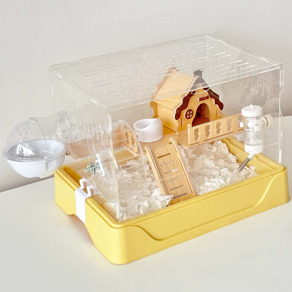 미니펫하우스 햄스터 집 썸머 케이지 아크릴 세트 키우기 투명 38,900원