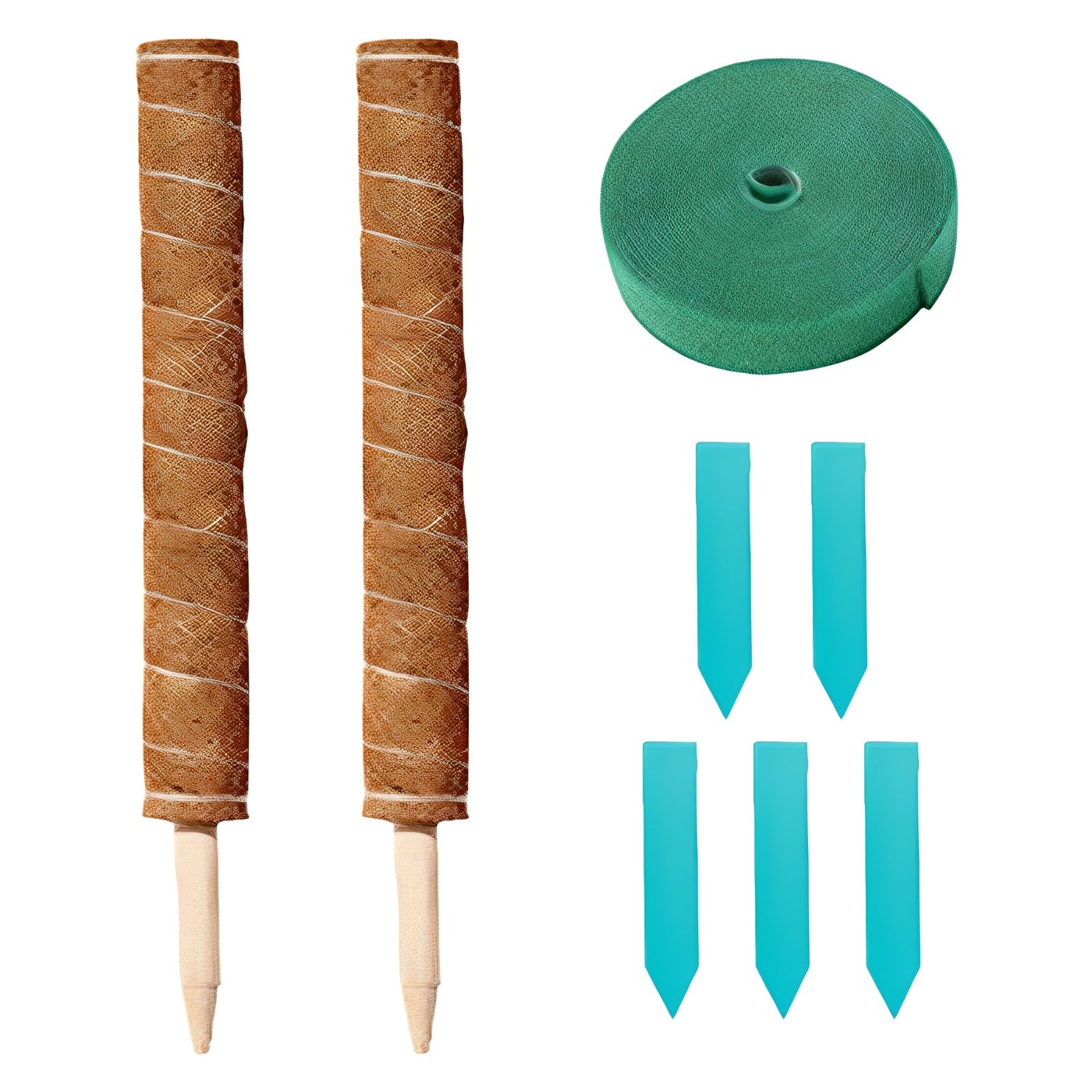 식물 수태봉 세트 50cm 화분 원예용 넝쿨 지지 수태 지주대 울타리 원예 화초 가드닝 용품 가든 화단 만들기 9,800원