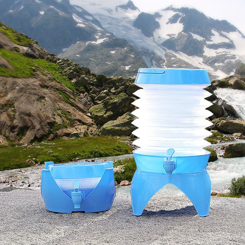 캠핑 자바라 워터저그 휴대용 수도꼭지 미니 말통 감성 차박 피크닉 낚시 스탠드 물통 4,900원