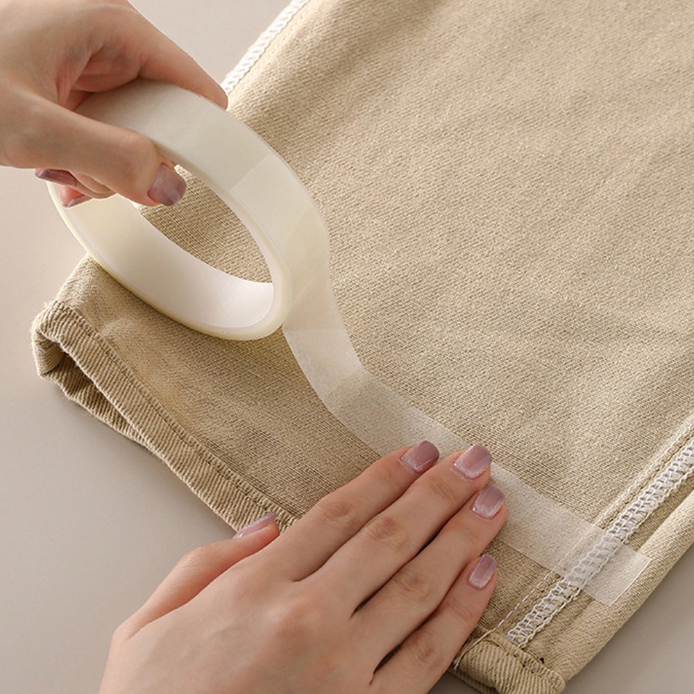 풀로우 바지 기장 옷 수선 테이프 셀프수선 양면테이프부착형, 1개, 화이트 1cm x 10M 8,910원