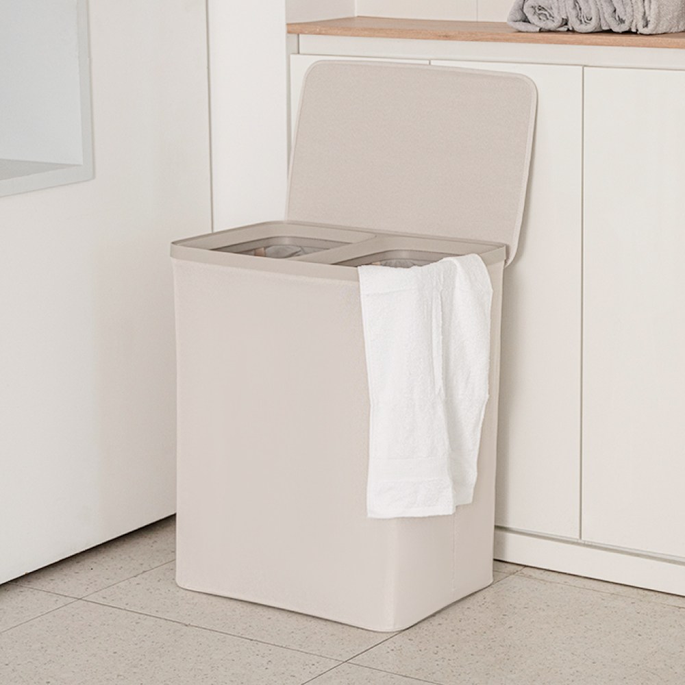 모노플랫 대형 빨래바구니 틈새 세탁바구니 2단 손잡이 빨래통 49,900원