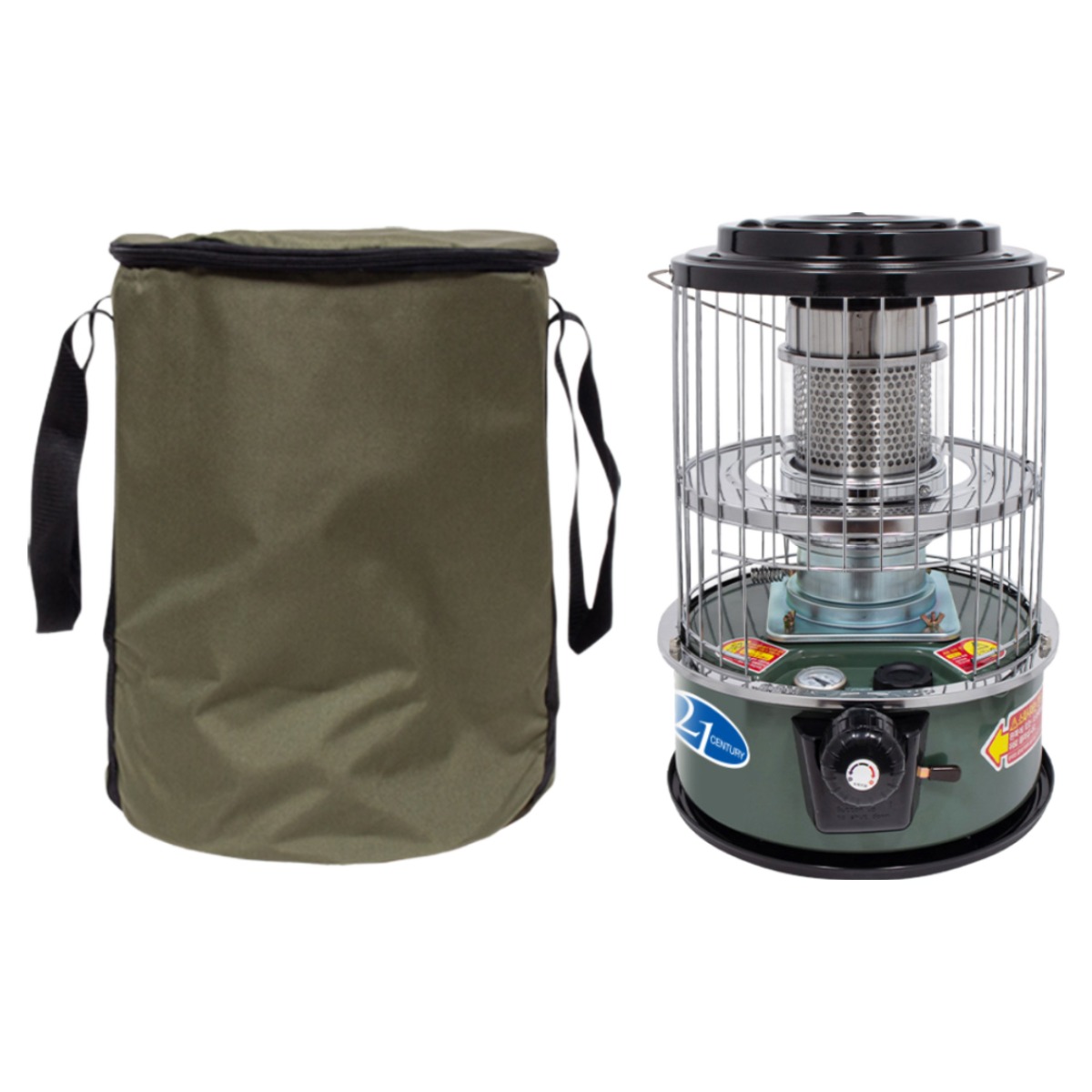 21센추리 심지난로 등유히터 기름 심지식 캠핑난로 히터 원통형 자바라 점화기 증정 135,000원