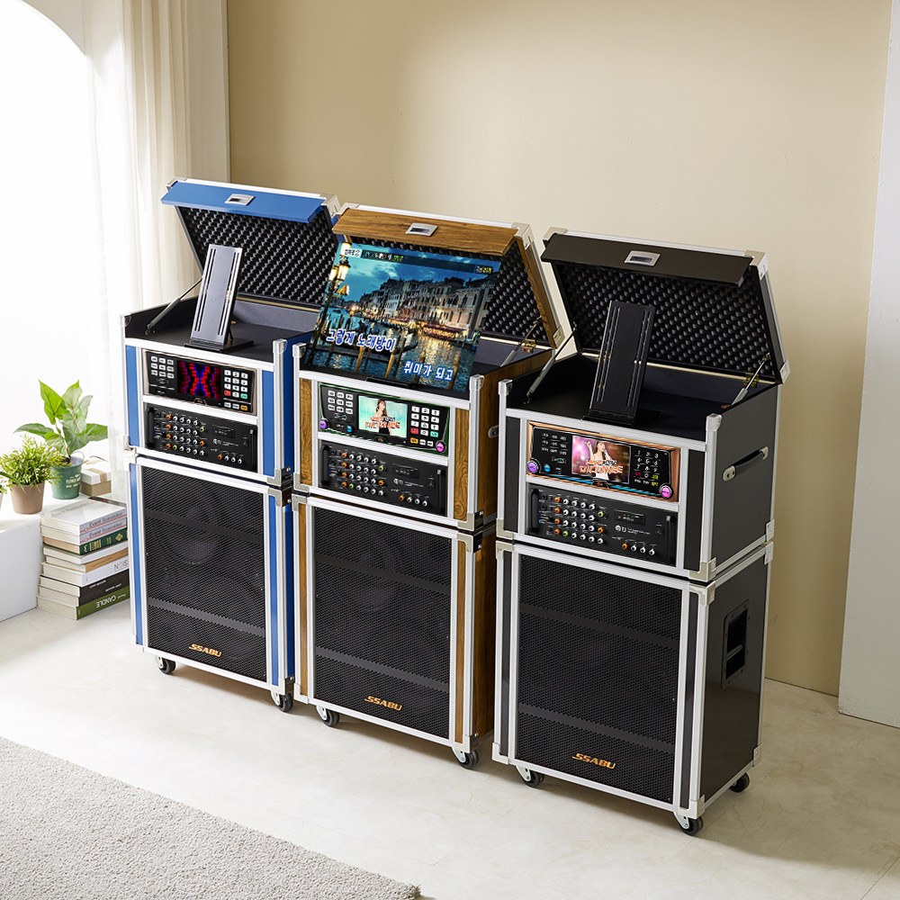 태진 메테우스 이동식 노래방 케이스 MS-2200L 고급형 가정용 노래방기계 1,180,000원