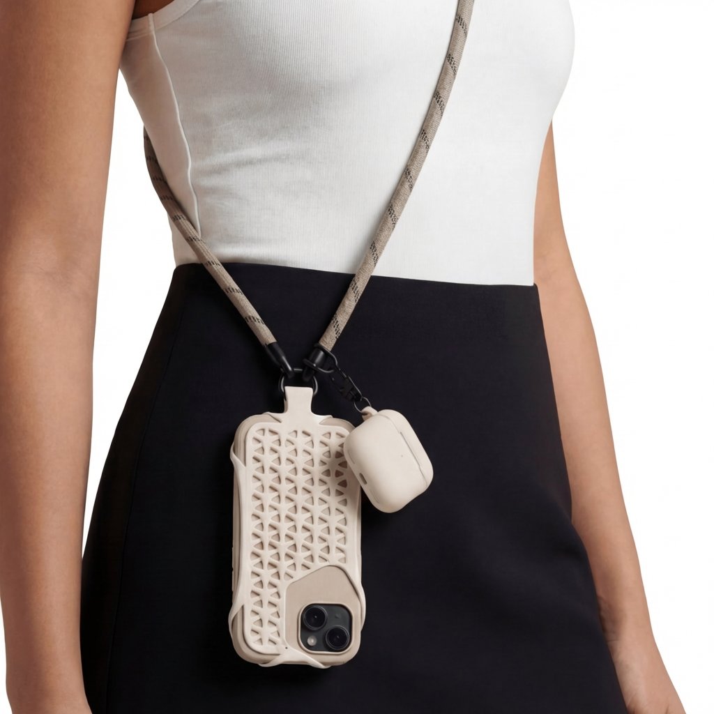 쓰던 핸드폰케이스 그대로 필트랩 여행 필수템 핸드폰스트랩, 1개, Milky Beige 22,900원