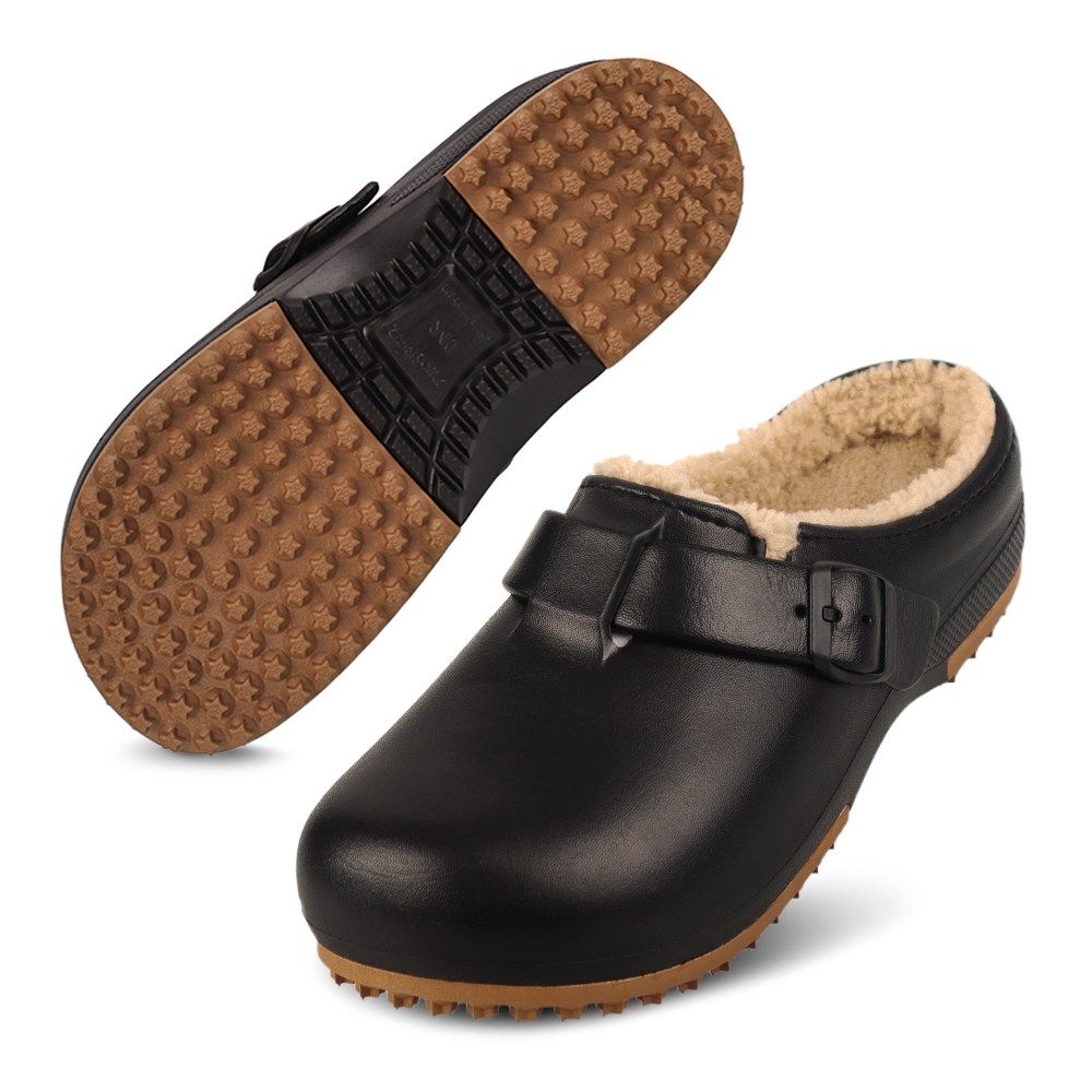 슈퍼카미트 겨울용 프로 셰프 핏 미끄럼방지 버클 방한 방수 털 슬리퍼 30,900원