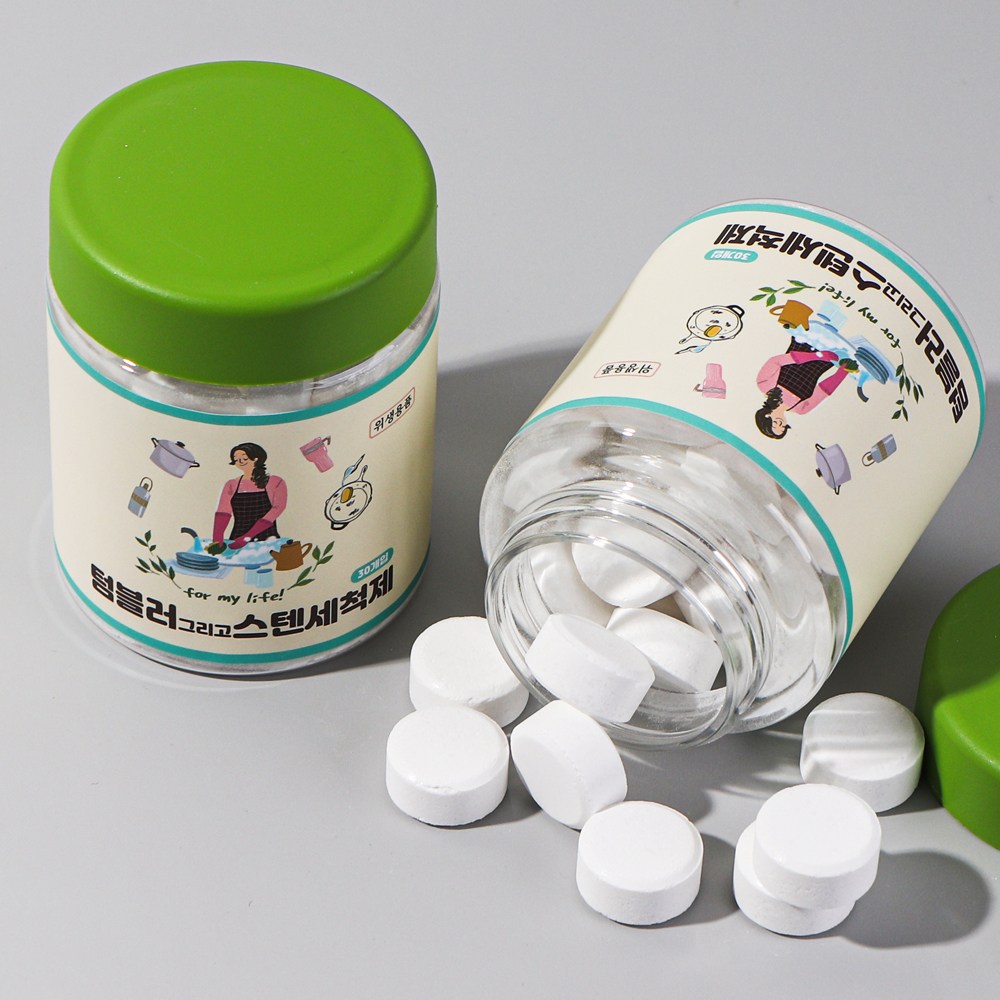 씨슴 텀블러 타블렛 세척클리너 5g 30개입 2통, 60개, 5g 13,000원
