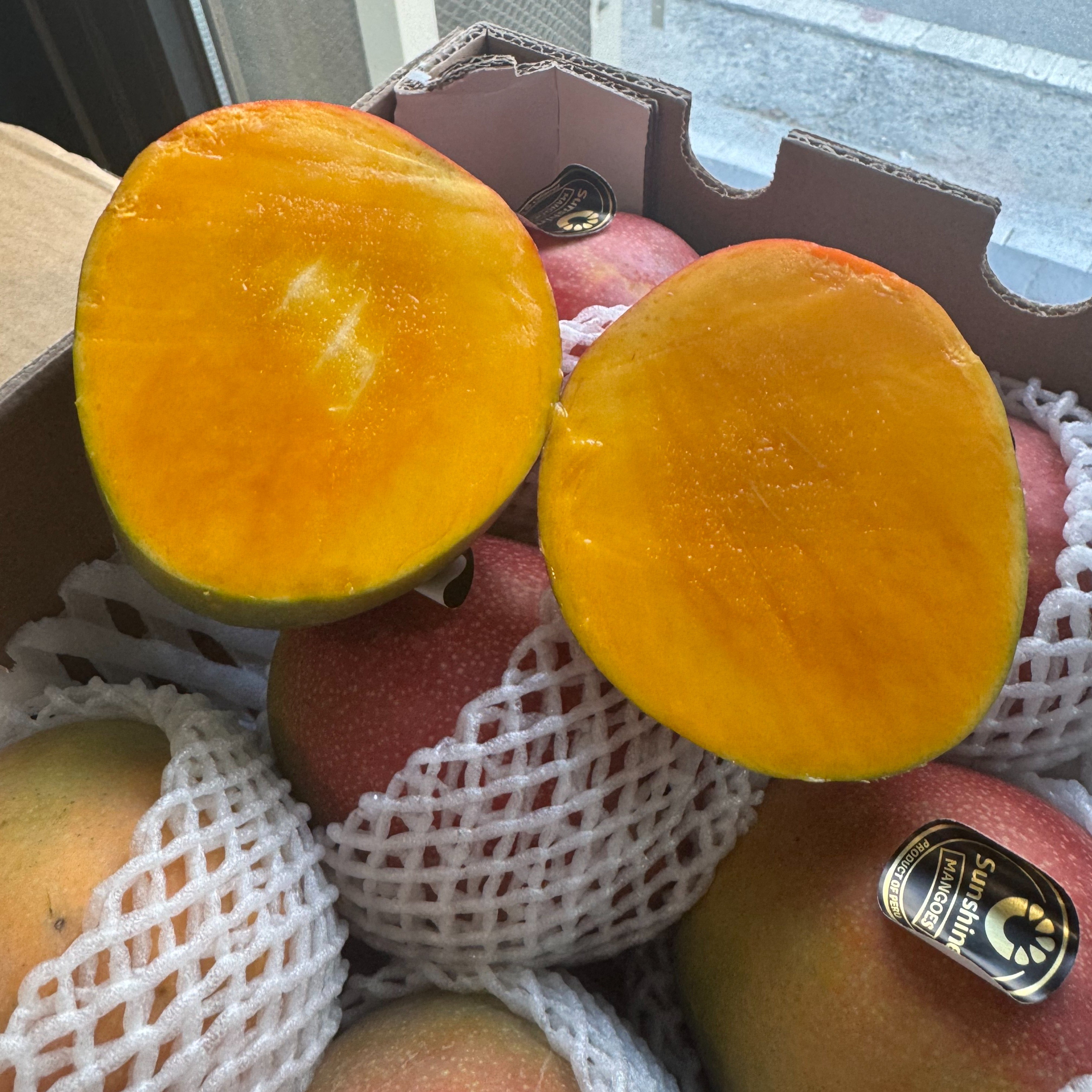 고당도 프리미엄 페루 애플망고, 1박스, 2kg (4~5과) 19,700원