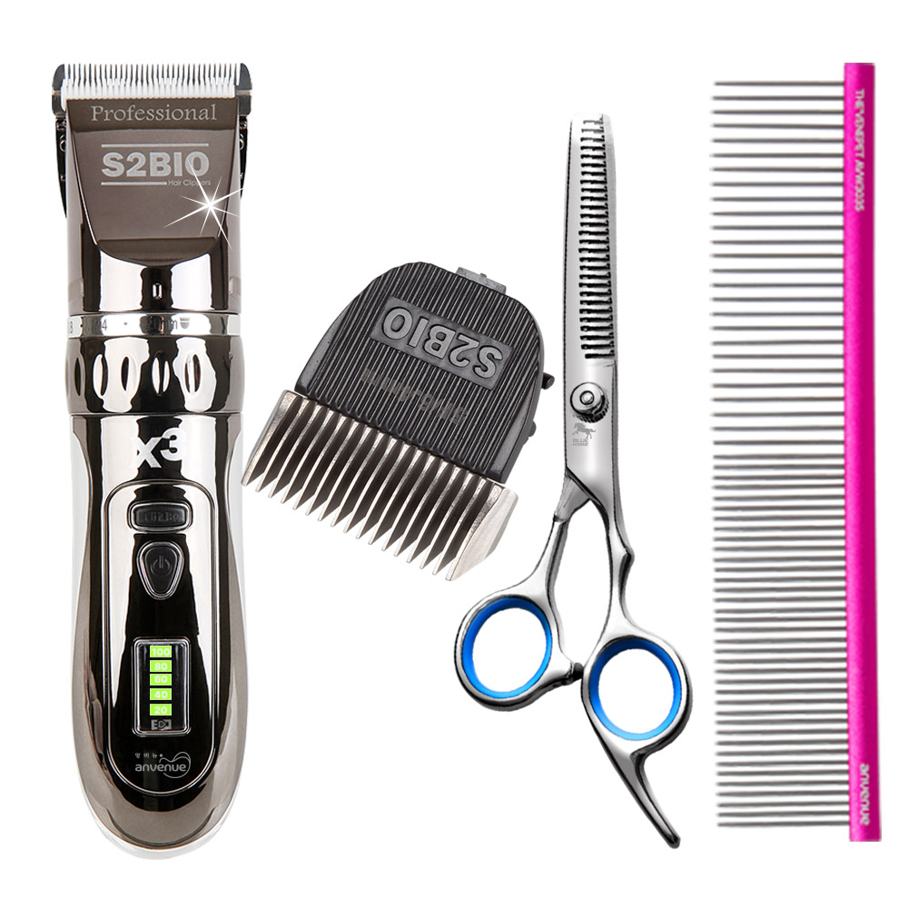 앙비뉴 X3터보플러스 강아지바리깡 씨크안전날세트 113,000원