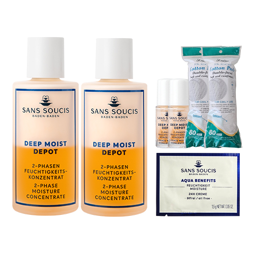 산수시 데포 세럼 온천수 보습 저자극 촉촉 속건조 수분 진정 에센스 50ml 2개+데포미니어처3ml 2개+아쿠아크림샘플파우치1개+화장솜2개, 50ml 125,000원