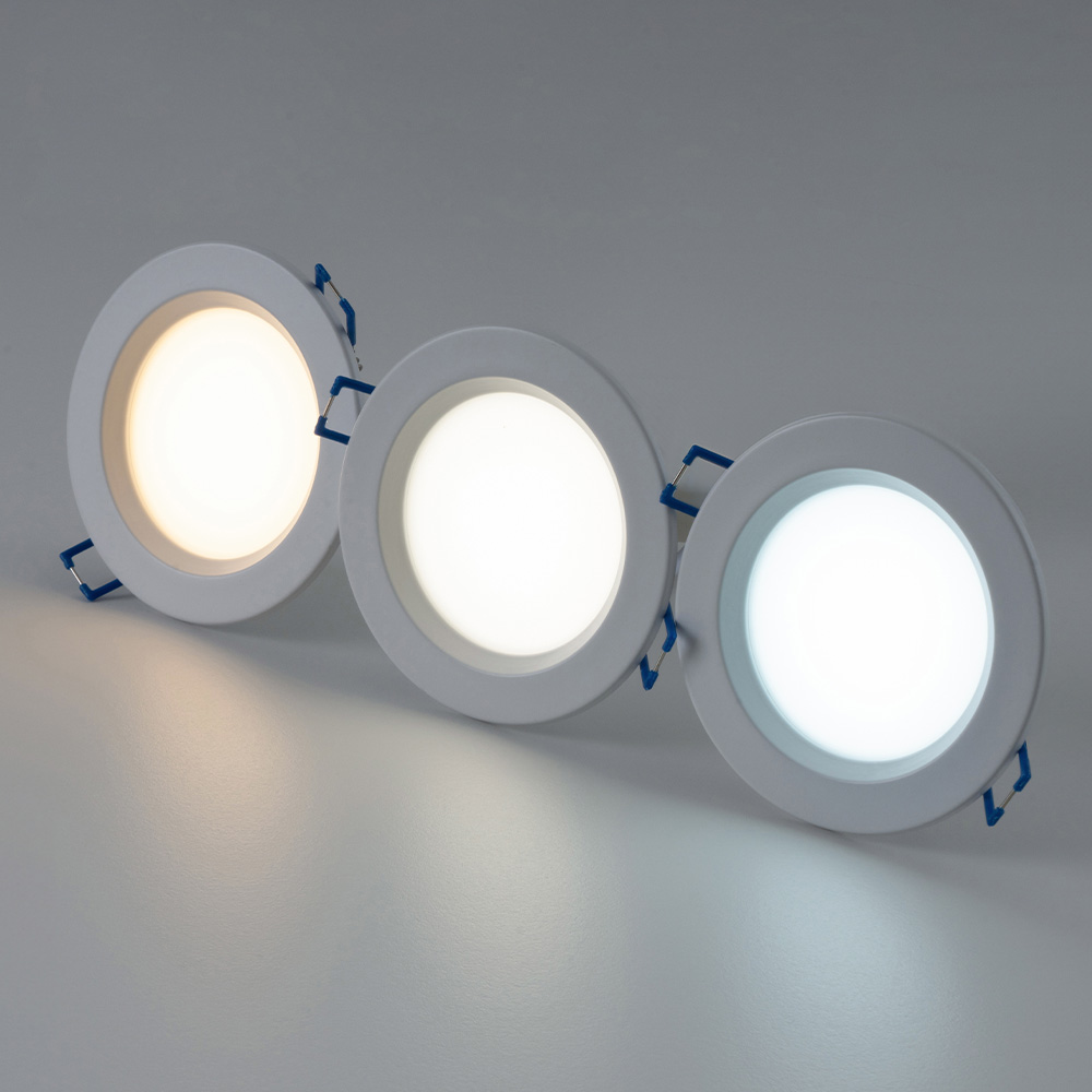 원더라이팅 LED 3인치 다운라이트 8W 확산형 역률 0.9 KS인증, 주백색, 1개 3,550원