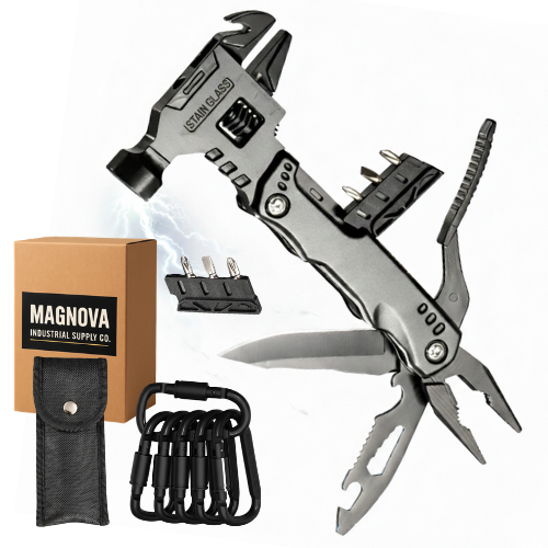 마그노바 멀티툴 카라비너 세트 다기능 맥가이버칼 접이식 만능공구 49,750원