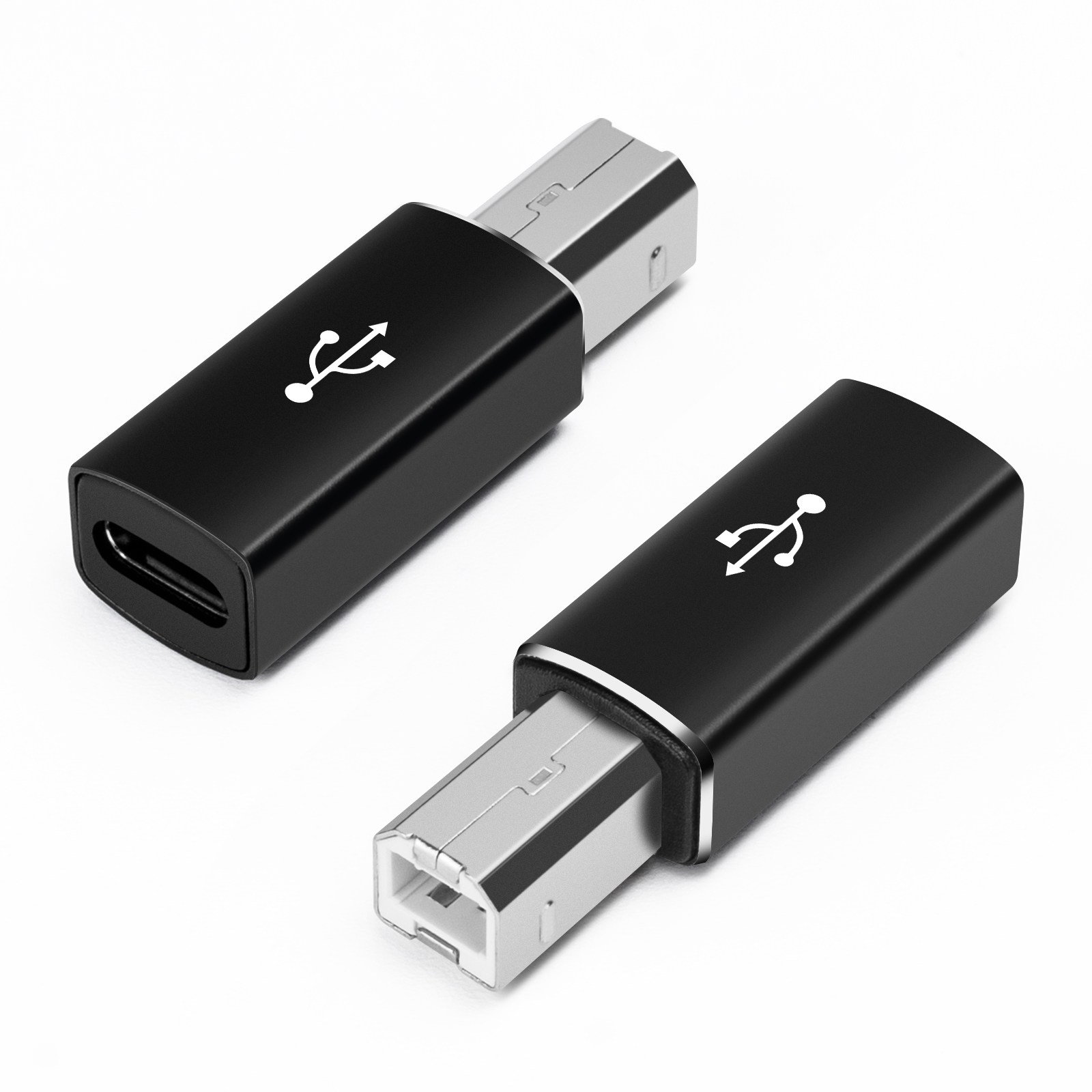 USB C 소켓-프린터 플러그 어댑터, USB 타입-C-USB B 변환 플러그 데이터 동기화 지원 미디, 프린터, 일렉트릭 피아노와 호환 가능, 2개, 단일 제품 9,900원