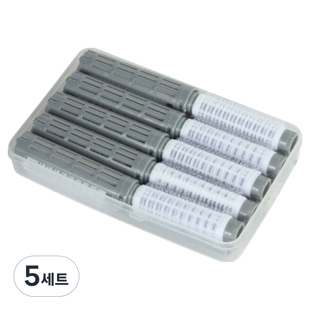 앞날창창 셀프 헤어 파마 뿌리 볼륨 펌 롯드 소 20p 세트, 5개, 그레이 39,200원