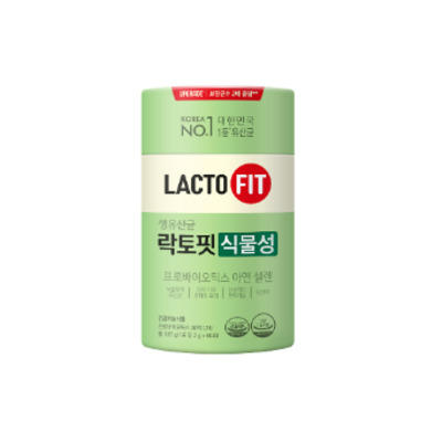 종근당건강 락토핏 생유산균 식물성 2g x 60포 2개월분 17,740원