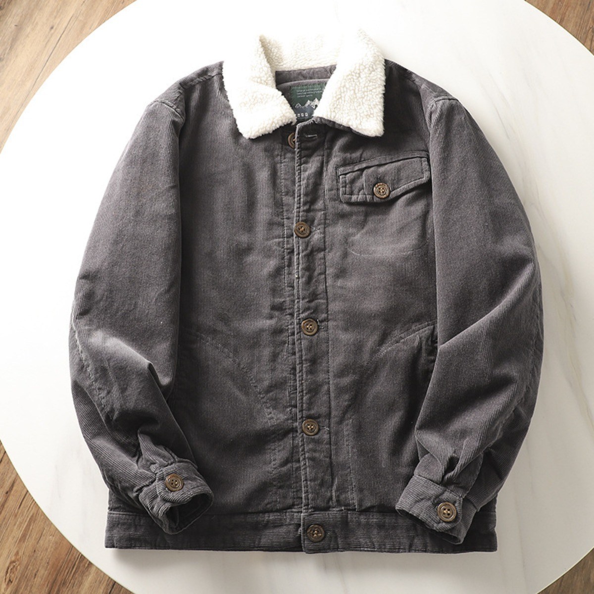 킹앤조이 메테르 코듀로이 양털안감 자켓 99,800원