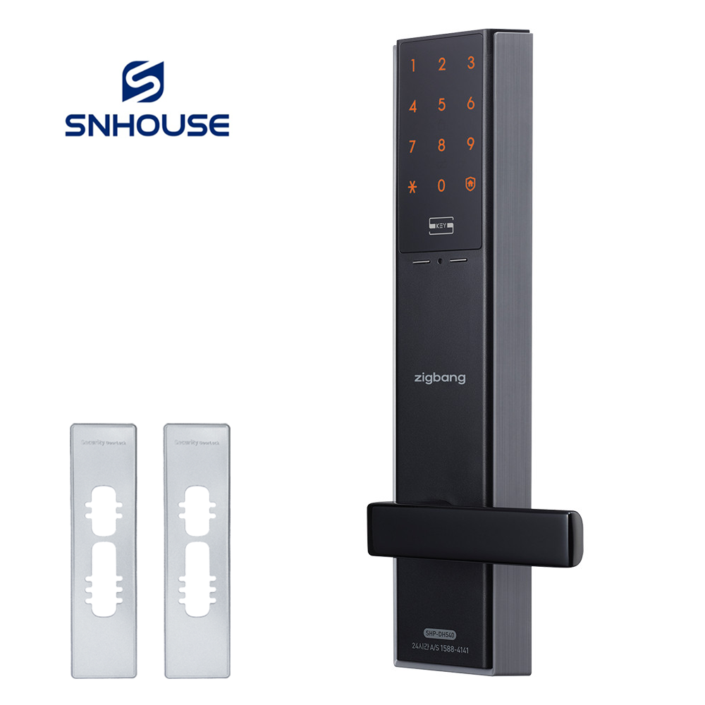 [방문설치] 직방 디지털도어락 현관문도어락 현관도어락 SHP-DH540+실버보강판 193,500원