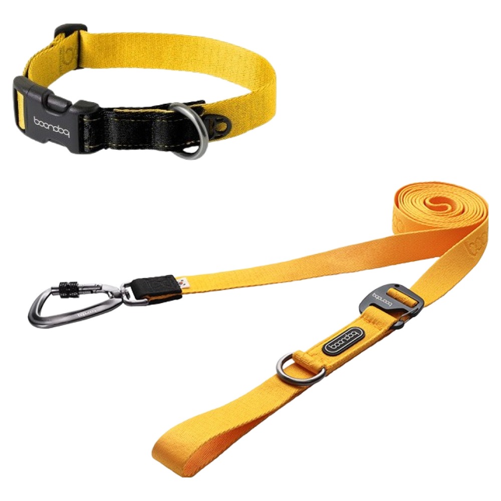분독 강아지 플레이리쉬 롱리드줄 카라비너 목줄 세트, 옐로우, 1세트 81,700원