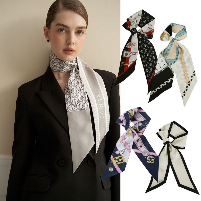 [백화점 정품] 엘르 25FW 실크 방도 스카프 6종 택1 40,000원