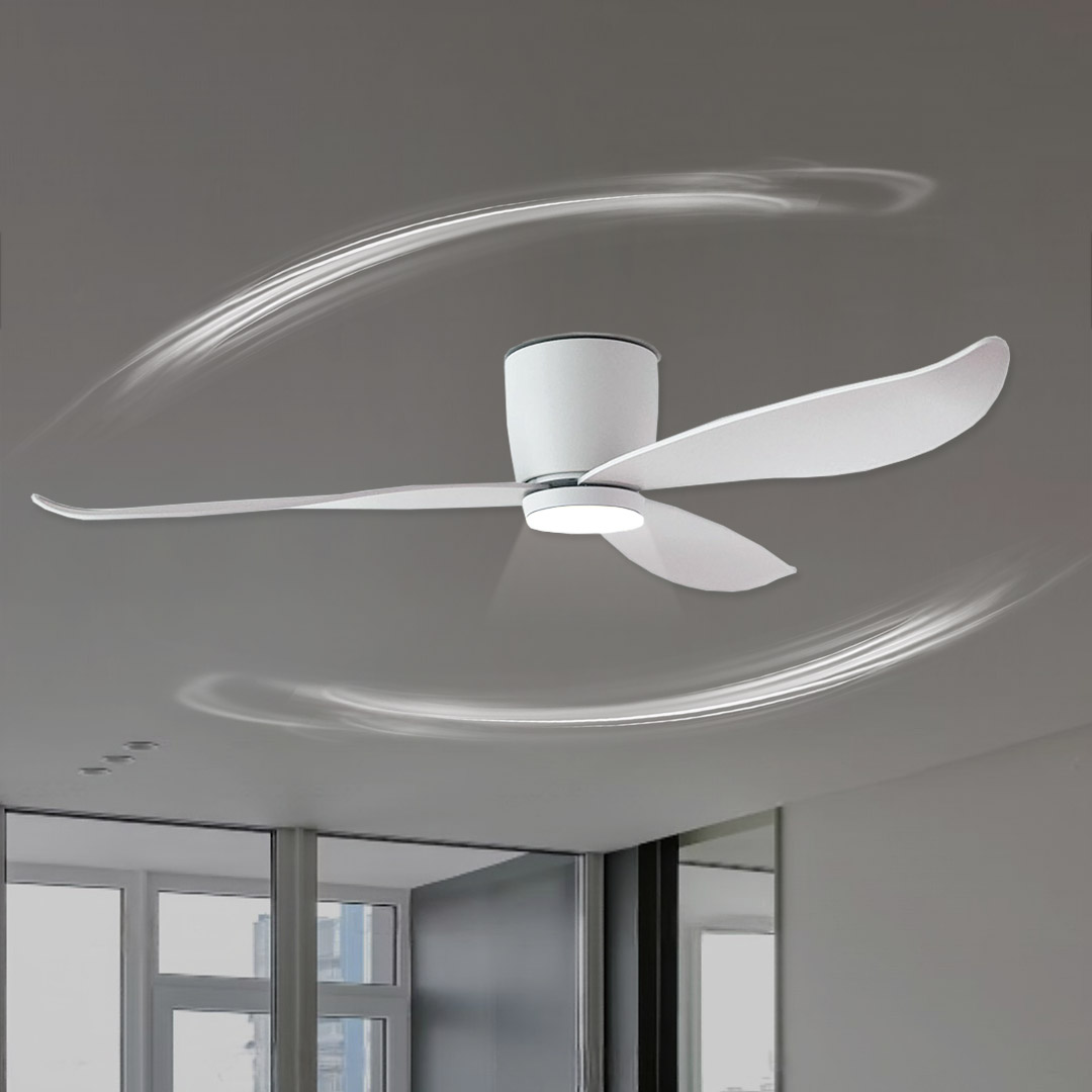 실링팬 천장선풍기 LED 조명 천장실링팬 공기순환 거실 안방 저소음 리모컨 132cm 199,000원