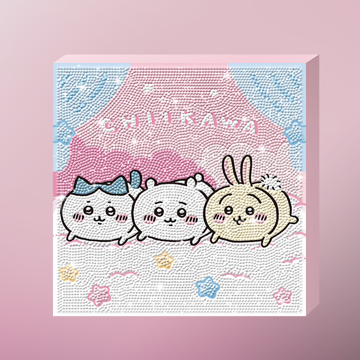 치이카와 - 뒹굴뒹굴 [캔버스형] [보석십자수] 3D 원형 25x25 16,500원