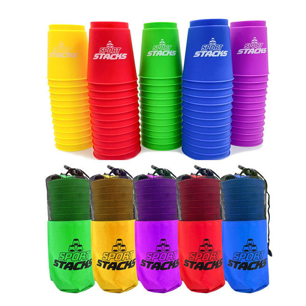 CJ 스포츠 스태킹 KC인증 스피드 스택 컵쌓기, 옐로우, 1개 7,490원