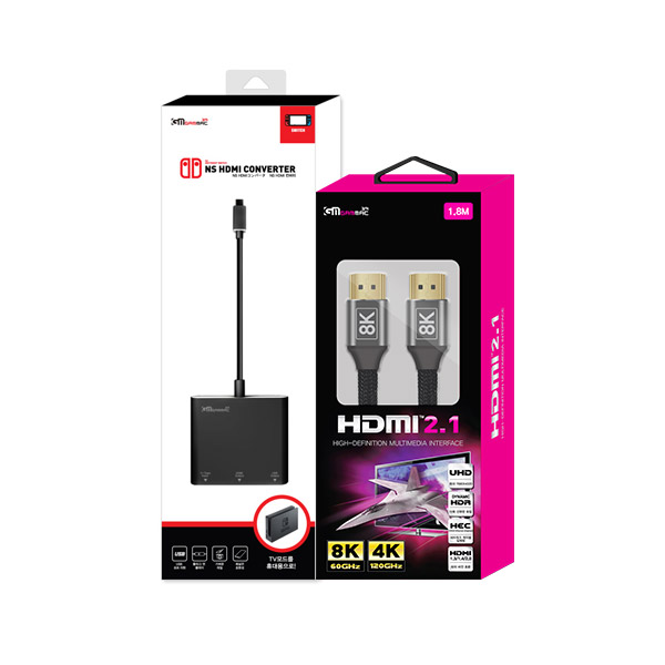 겜맥 닌텐도스위치 HDMI 컨버터 + 케이블2.1 52,970원