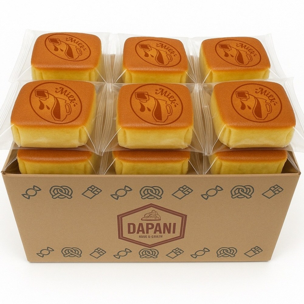 다파니 부드럽고 촉촉한 밀크 케이크 우유 카스테라 16개입 17,480원