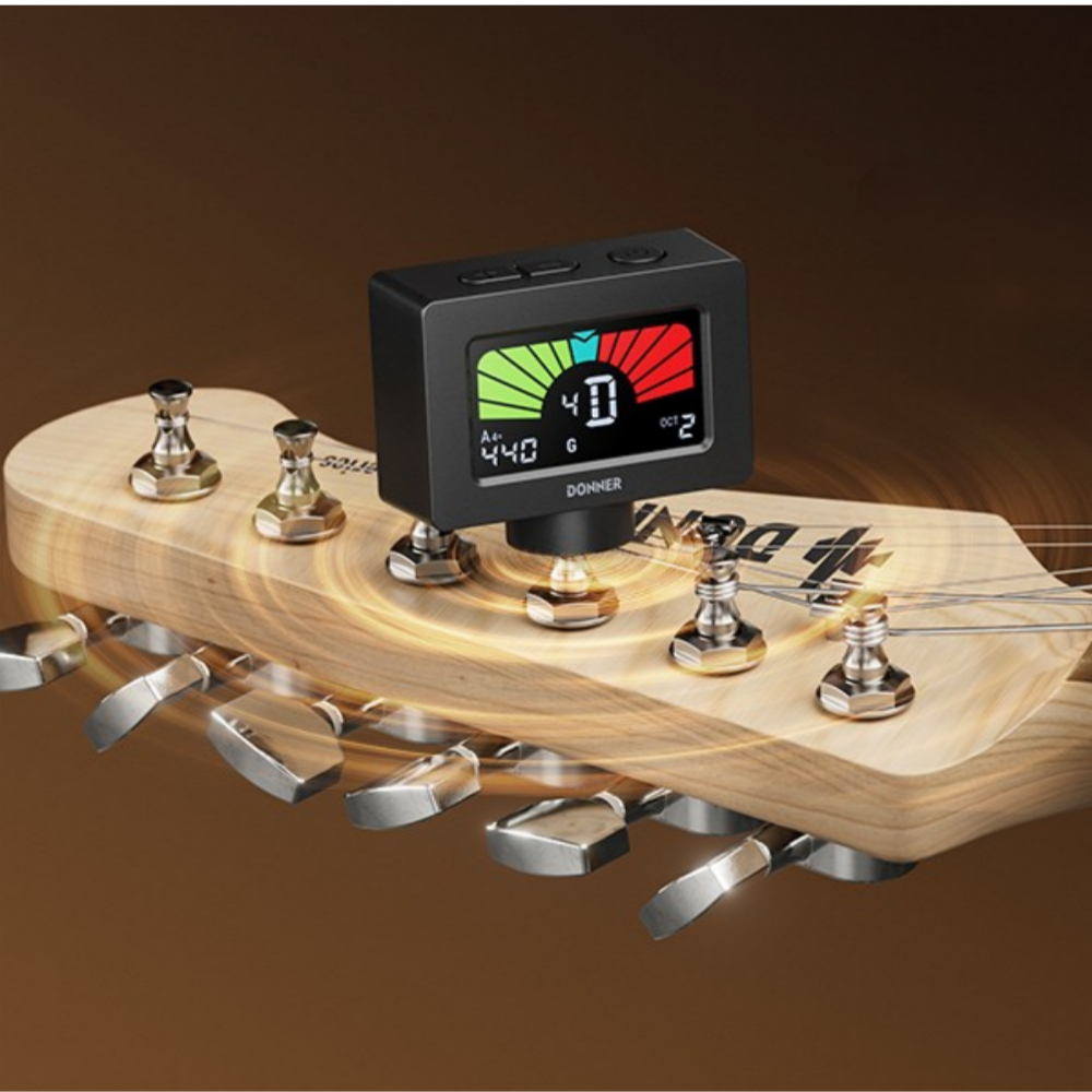 Donner 도너 기타튜너 바이올린 우크렐레 통기타 칼림바 조율기 클립형 튜닝 튜너기 튜닝기 튜너 베이스 현악기 DT-10 블랙 신기한 자석 마그네틱 29,800원