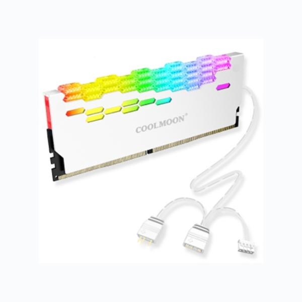 [COOLMOON] RA-2 ARGB 메모리 방열판 (화이트) 11,350원