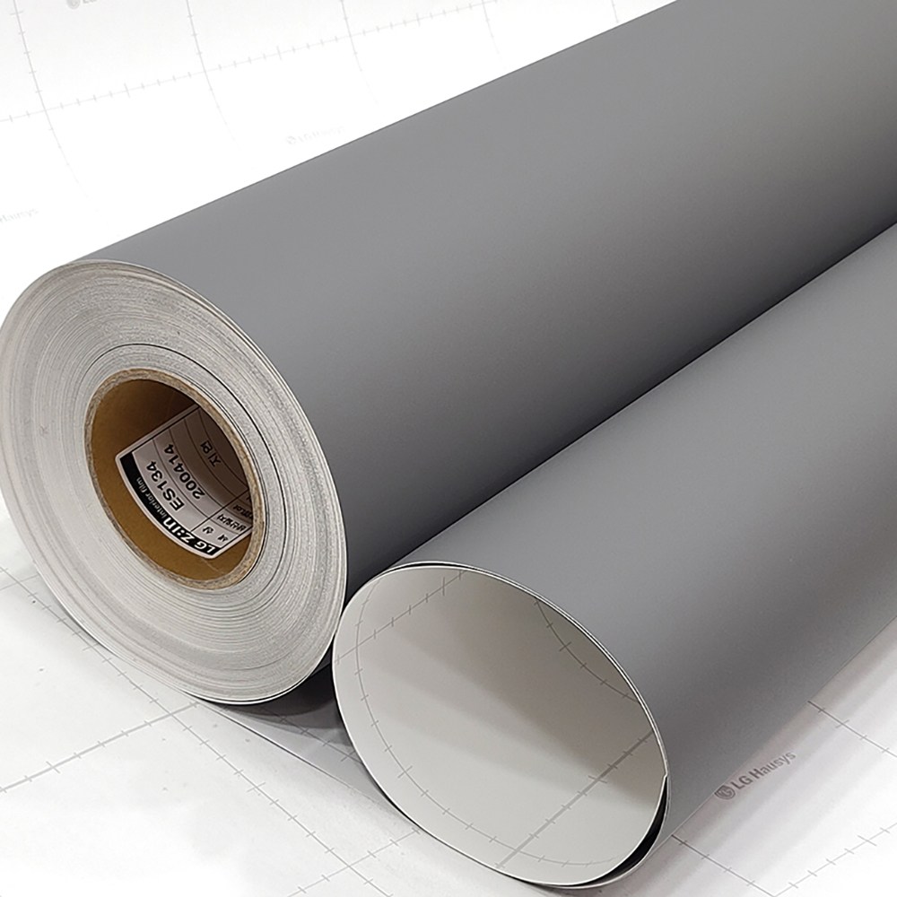 LX하우시스 프리미엄 접착식 인테리어필름 1롤(25M/50M) 무광 단색 50종, 우디그레이 ES134 210,000원