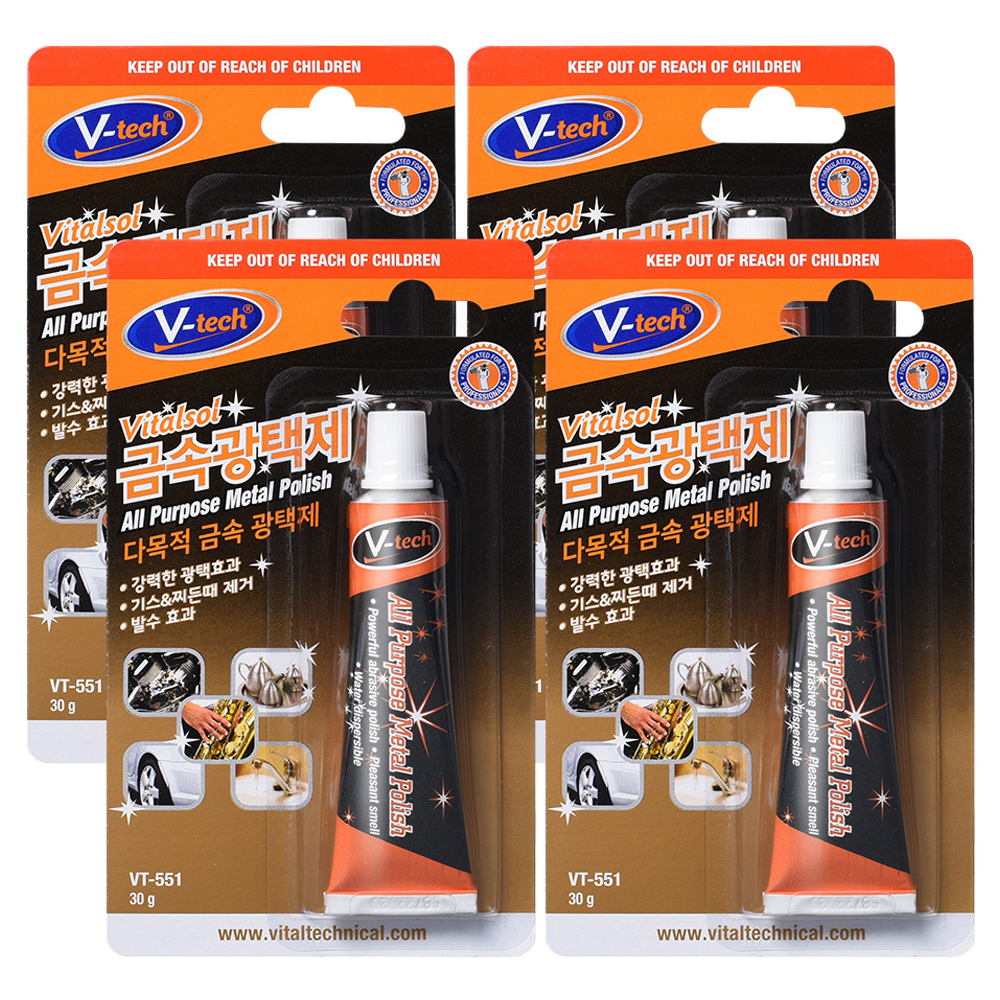 Vtech 금속광택제 30g VT-551, 4개 11,730원
