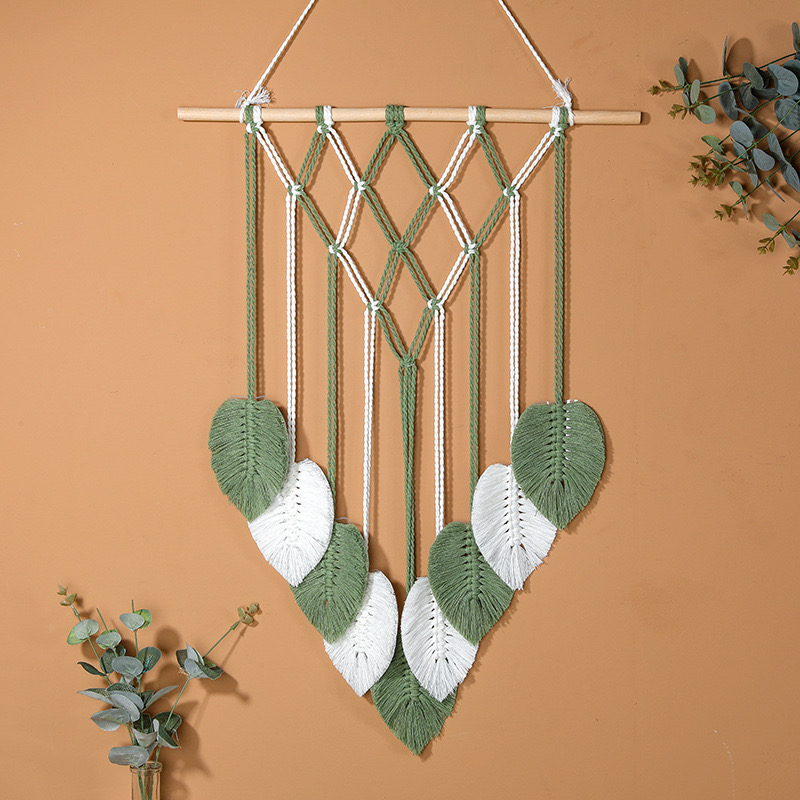 대어샵 이쁜 마크라메 벽장식 나무잎 드림캐쳐 16,900원