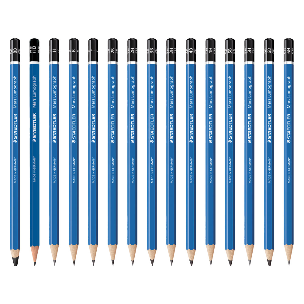 스테들러 마스루모그래프 전문가용 최고급연필 100 1타12입, 2B 11,700원