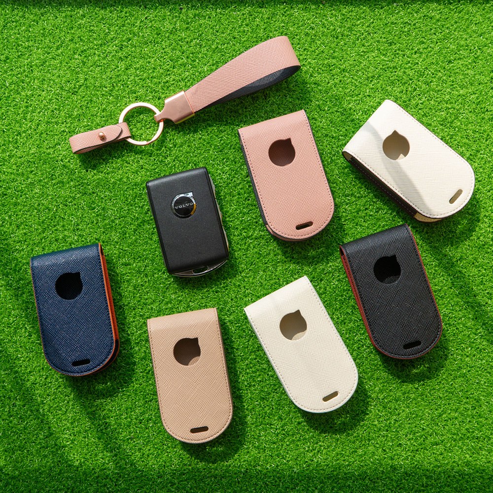 카마루 볼보호환 투톤디자인 사피아노가죽 차키케이스 키홀더 스마트키 커버 42,000원