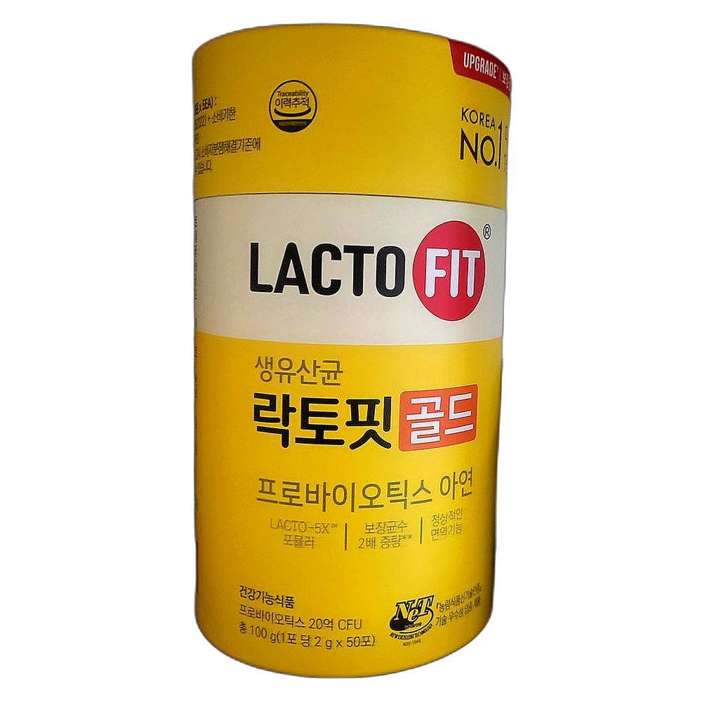 면역력 향상 생유산균 장 건강 유지 유익균 고농축 락토핏, 50포, 6개 90,300원