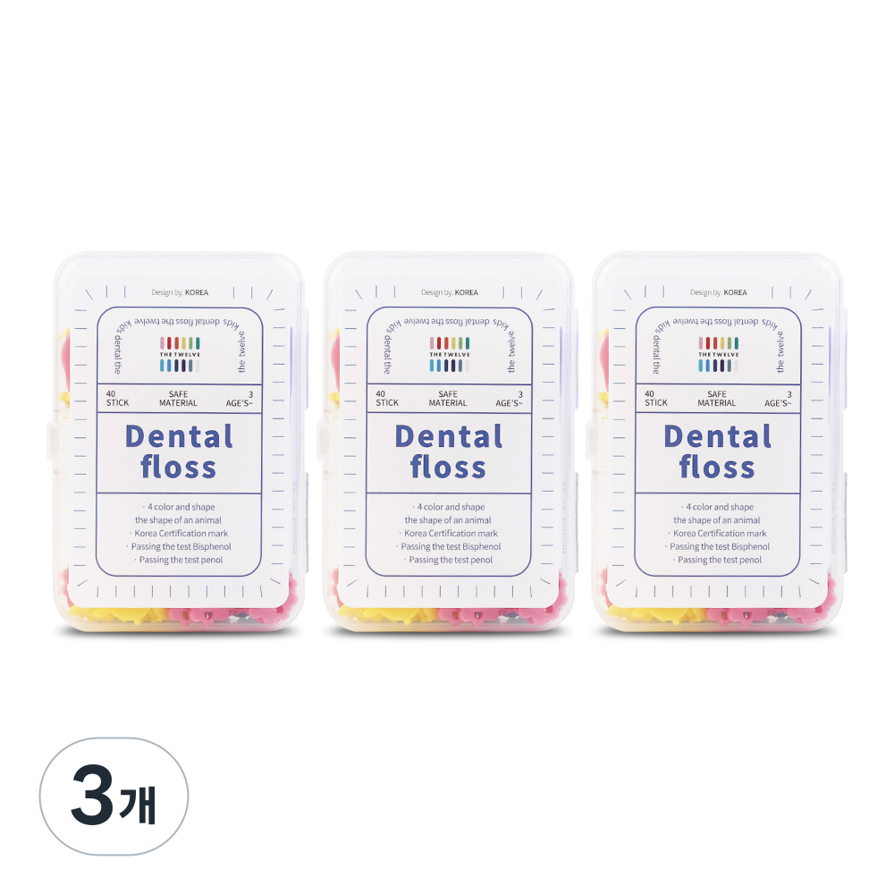 더트웰브 유아치실 어린이치실, 7cm, 1개입, 3개 27,120원