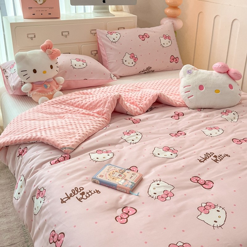 에프식스 산리오 봄 가을 겨울 차렵이불 키티 폼폼푸린 마이멜로디 쿠로미 시나모롤 47,000원